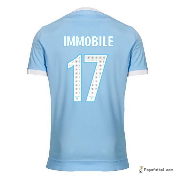 Camiseta Lazio Replica Primera Ropa Immobile 2017/18